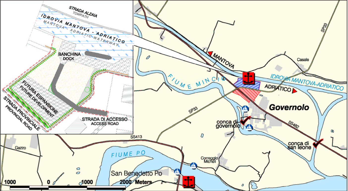 mappa idrovia